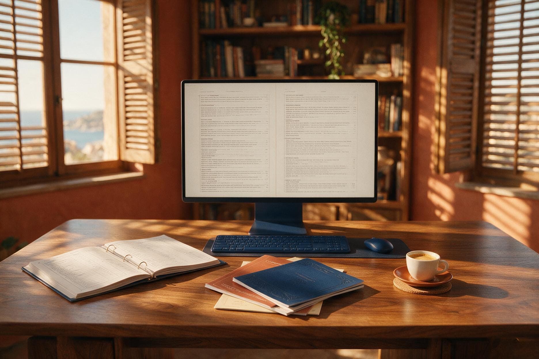 Italian translation project on screen in a localisation studio