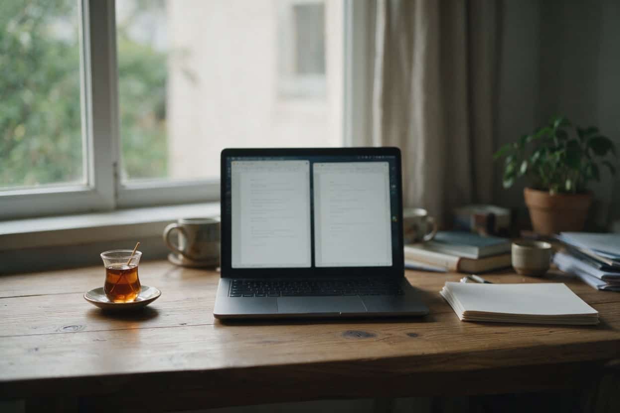 Azerbaijani translation project on screen in a localisation studio