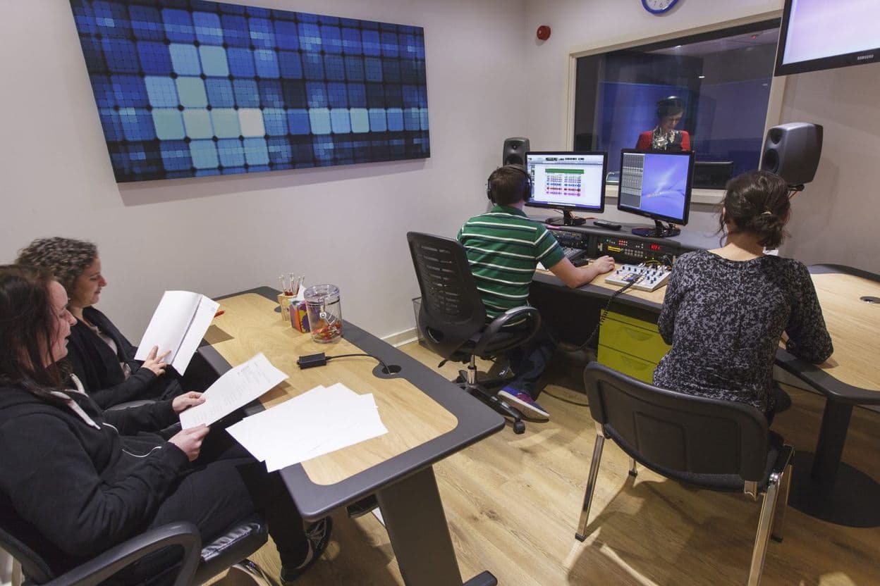 The GoLocalise subtitling team at work on Dutch projects in our London studio