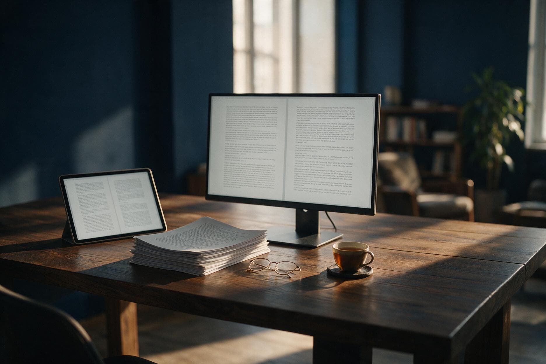 Arabic translation project on screen in a localisation studio