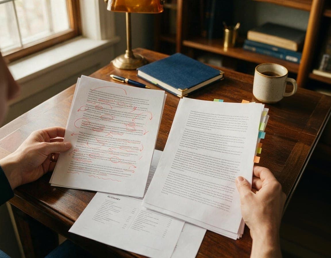 Linguist working on a Armenian translation