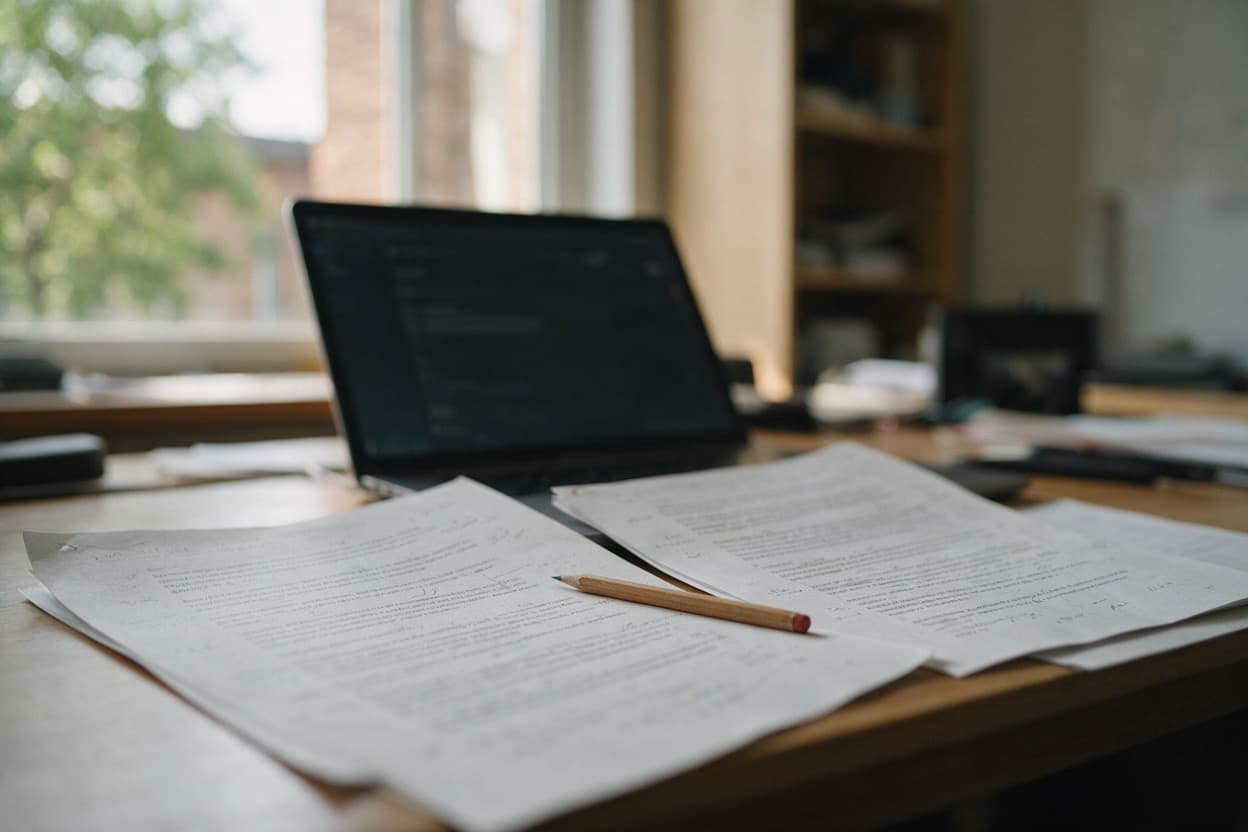 Linguist working on a Norwegian translation