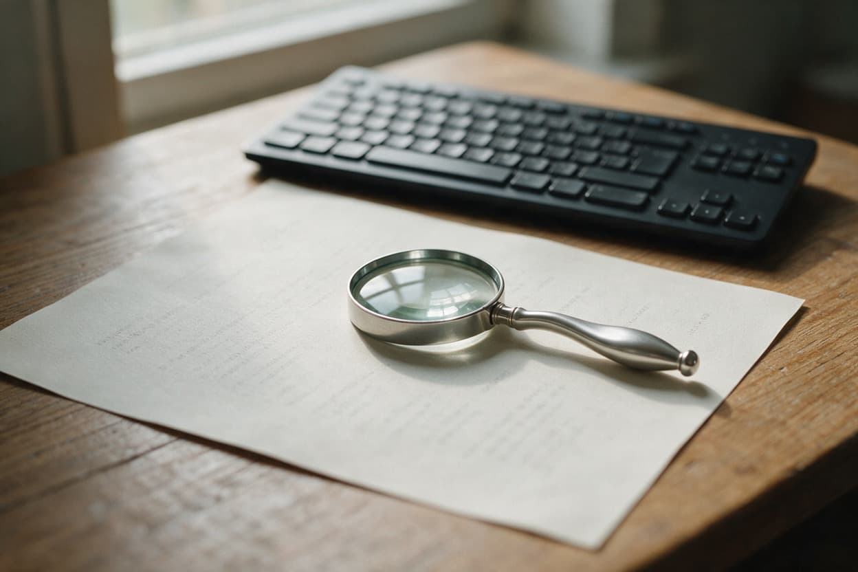 Linguist working on a Romanian translation