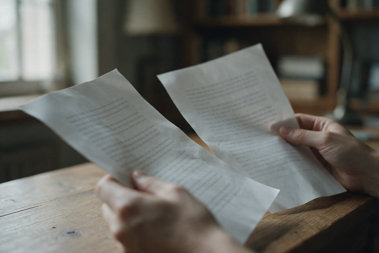 Linguist working on a Bosnian translation