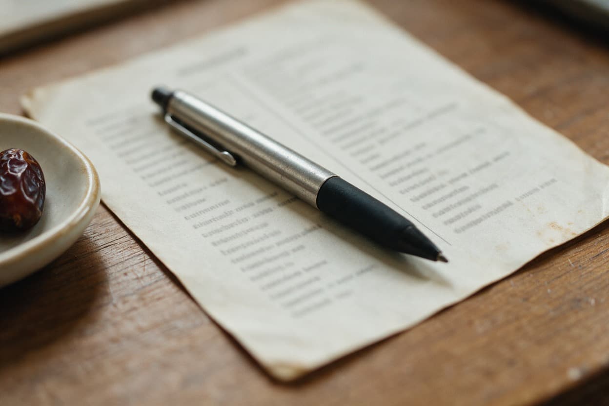 Linguist working on a Farsi translation