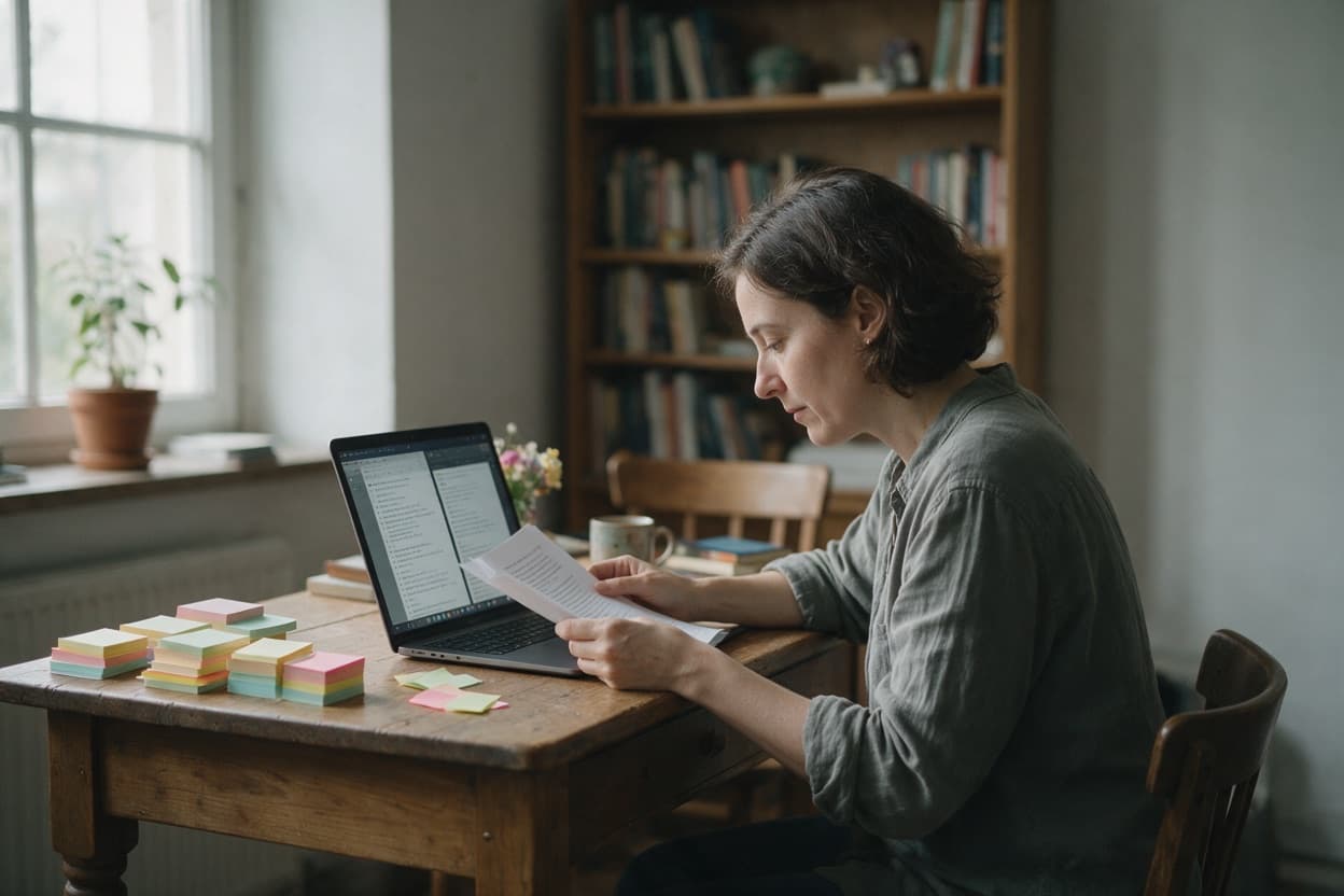 Linguist working on a Dutch translation