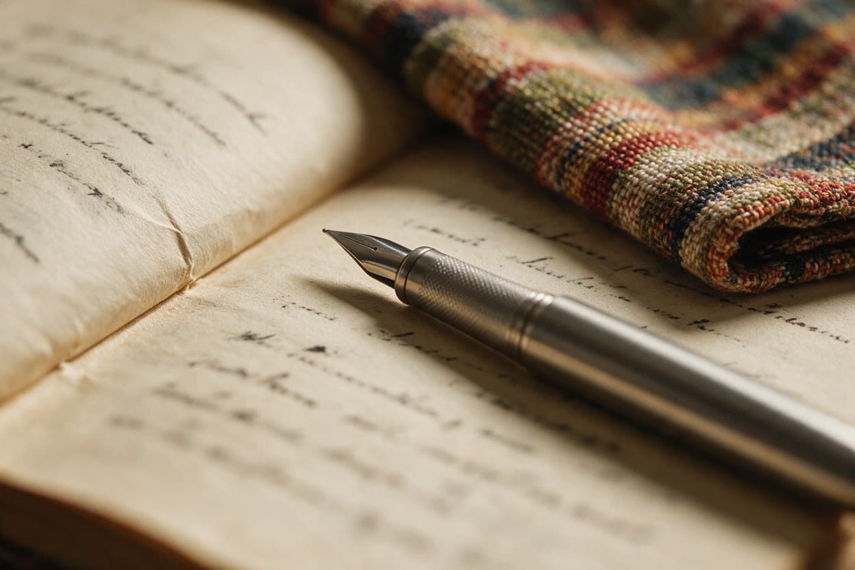 Linguist working on a Yoruba translation