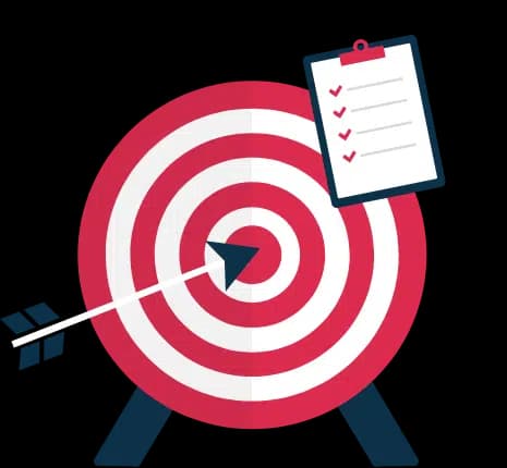 Illustration of a radio script being marked up and timed on target