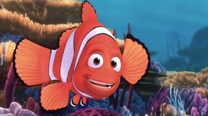 Voice of Marlin in Finding Nemo. Image of Marlon from the Disney movie Finding Nemo. This image is used to illustrate the article "Who is the Voice of Marlin in Finding Nemo?". Image taken from: https://www.ramascreen.com/albert-brooks-returns-to-voice-marlin-for-finding-nemo-2/
