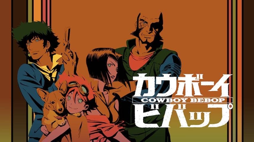 Cowboy Bebop Voice Actors. Image of the anime series Cowboy Bebop. This image has been used to illustrate the article "Languages in Star Wars: A Linguistic Odyssey.". mage taken from: https://wall.alphacoders.com/big.php?i=840709